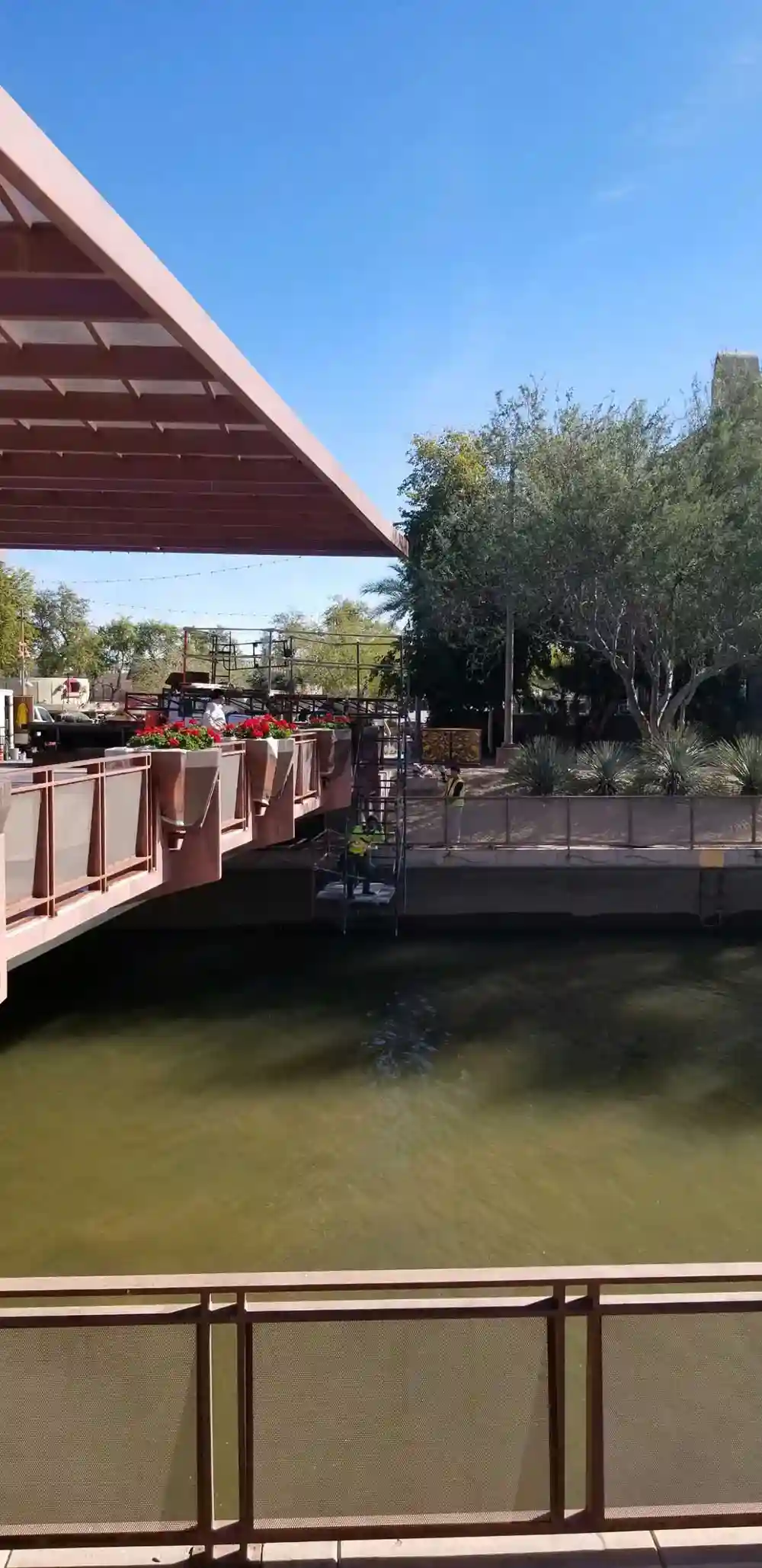 Marshall Way Bridge in Scottsdale - Exteriors Commercial Painting