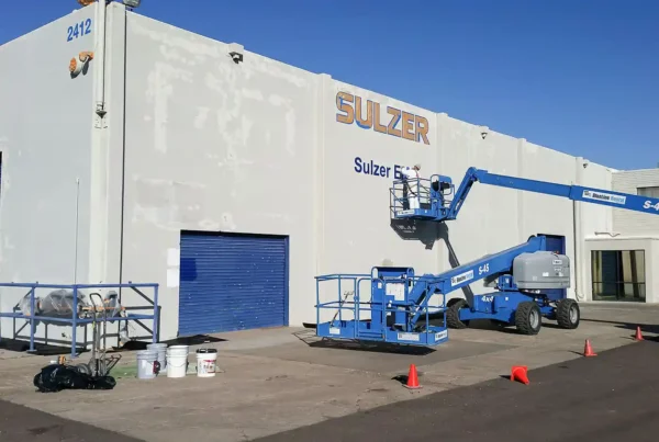 Elastomeric Coating Building