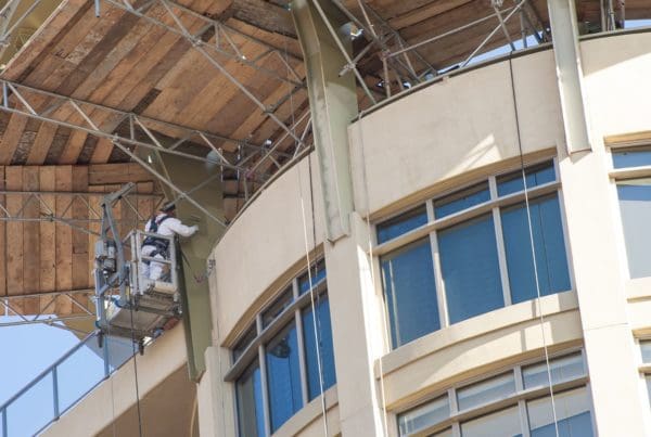 painters on the rooftop