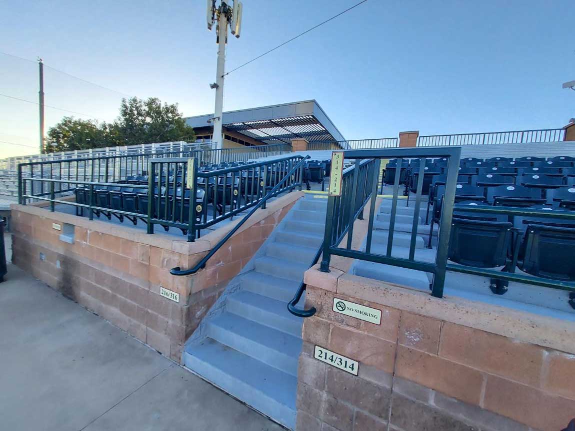 Scottsdale Baseball Stadium - Exteriors Commercial Painting