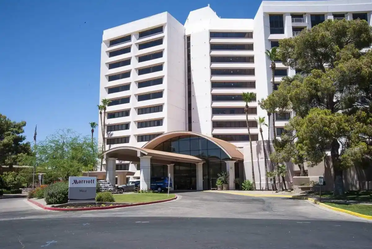 Marriott hotel exterior